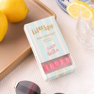 ⭐️NEW Red Aspen Press On Nail Dashes